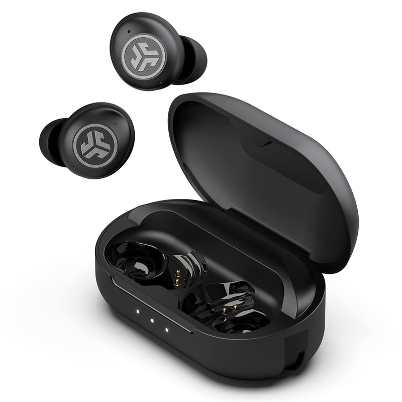JLab, JBuds Air Pro, True Wireless Earbuds, Bluetooth MultIPoint, IP55 Sweat Resistant, Black