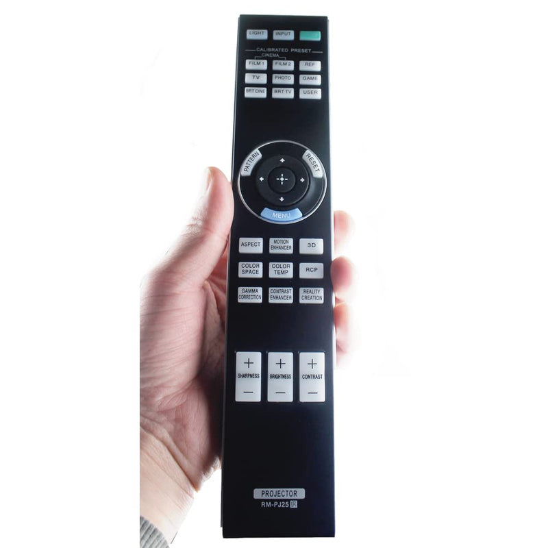 Universal Replacement Remote Control RM-PJ25 fit for Sony Projectors VPL-HW30ES VPL-HW50ES VPL-HW65ES VPL-VW350ES VPL-VW365ES VPL-VW500ES