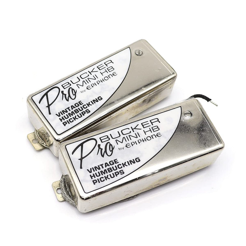 1 Set Mini ProBucker Alnico Guitar Pickups Humbucker Pickup Bridge & Neck For EPI Electric Guitar Chrome