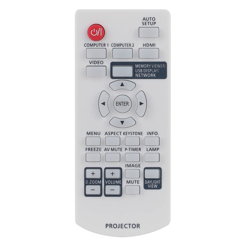 PERFASCIN N2QAYA000116 Replace Remote Control Fit for Panasonic Projector PT-LW362 PT-LW312 PT-LB412 N2QAYA000116