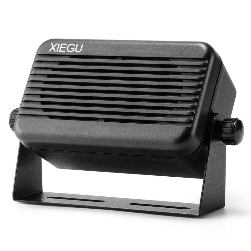 Xiegu GY03 3.5mm Plug Rectangular External Speaker with Stereo Sound for CB/Mobile/Ham Radio, HF Transceivers, Compatible with Xiegu X6100 G1M Radioddity QT40 QT60 QT80 CB-900 PRO