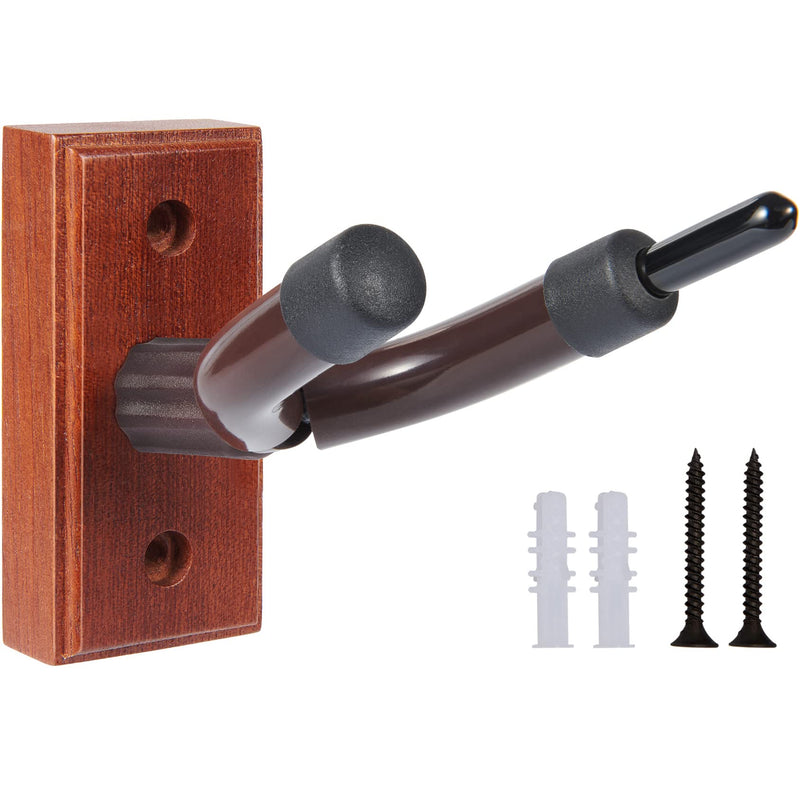 Violin Wall Mount,Violin Hanger - Mahogany Wood Violin Viola Hanger 1 Pack