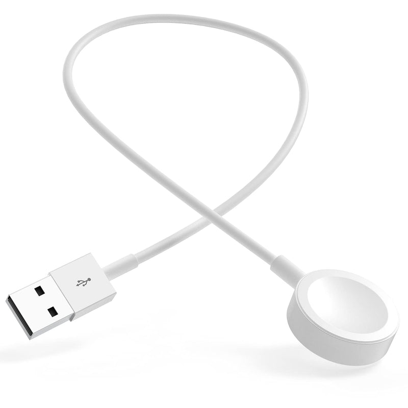 Watch Charger for Apple Watch Charger, 0.3m/1FT Short iWatch USB Wireless Magnetic Portable Charging Cable Cord Compatible with Apple Watch Series 9/8/7/6/SE/5/4/3/2/1