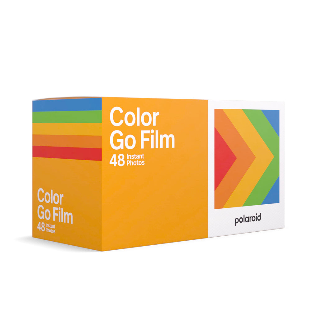 Polaroid Go Color Film - 48 Photos - 3 Double Packs Bulk Film (6212),white frame White Frame