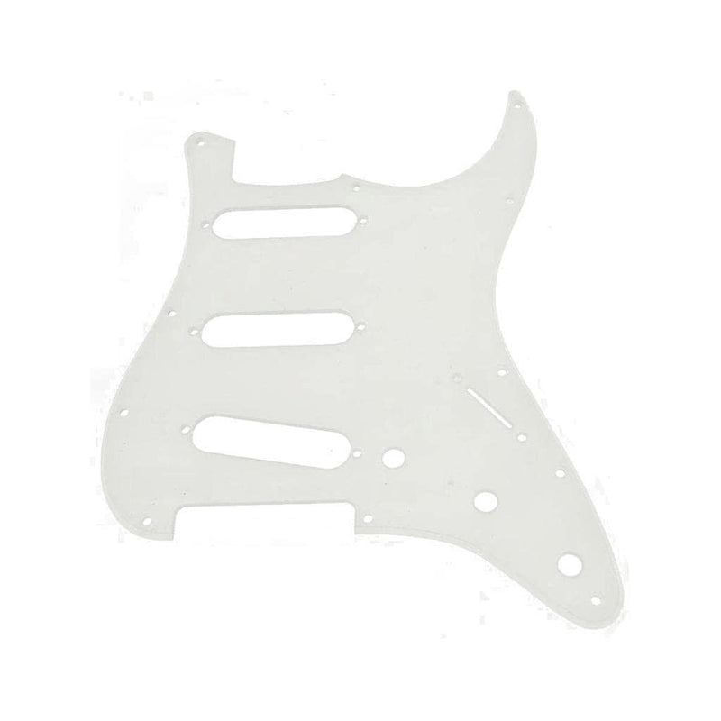 [AUSTRALIA] - Dopro 11 Hole ST/Strat Style SSS Pick Guard for 3 Single Coil Pickups with Screws Clear 