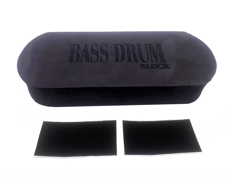 Bass Drum Anchor System Kick Drum Stopper Damper Percssion Accessory Prevent for Drum Set From Slipping Black