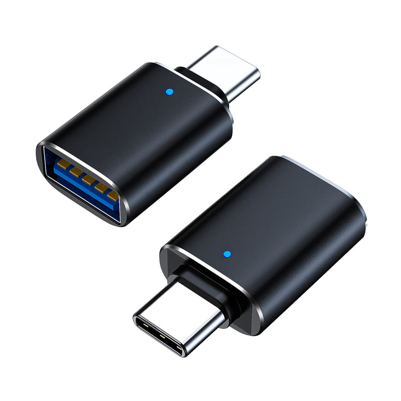 USB C to USB Adapter 3.1 Gen 2, 10Gbps USB to USB C Adapter, USB-C Male to UAB 3.0 A Female USB 3.2 Type C OTG Converter for MacBook pro Laptop PC iMac iPad air