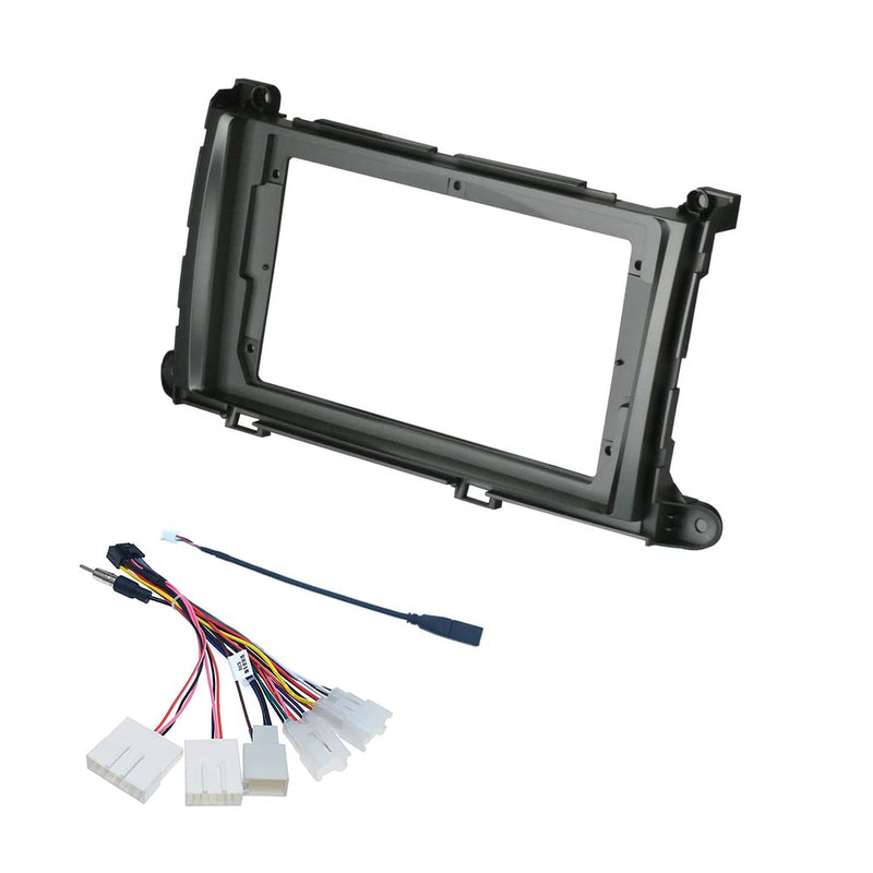 Fits for Toyota Sienna XL30 2010-2014 Car Radio Stereo Fascia Frame Double DIN 9 inch Dash Installation Mounting Kit