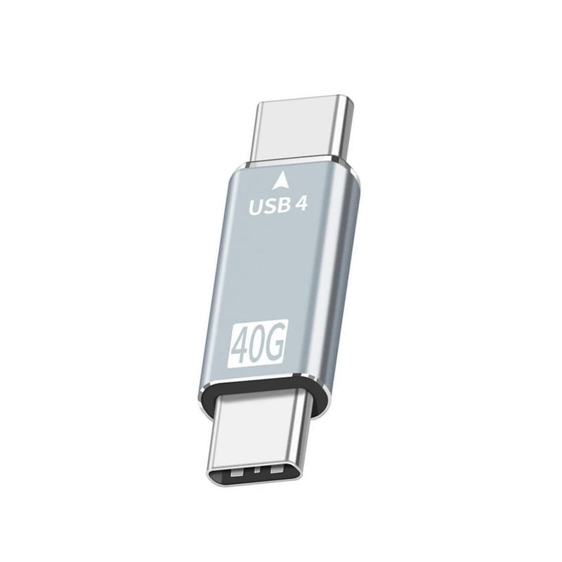 ChenYang CY USB C Male to Male Adapter,USB4 Type C 100W Power Data 8K Video Extension Connector Adapter