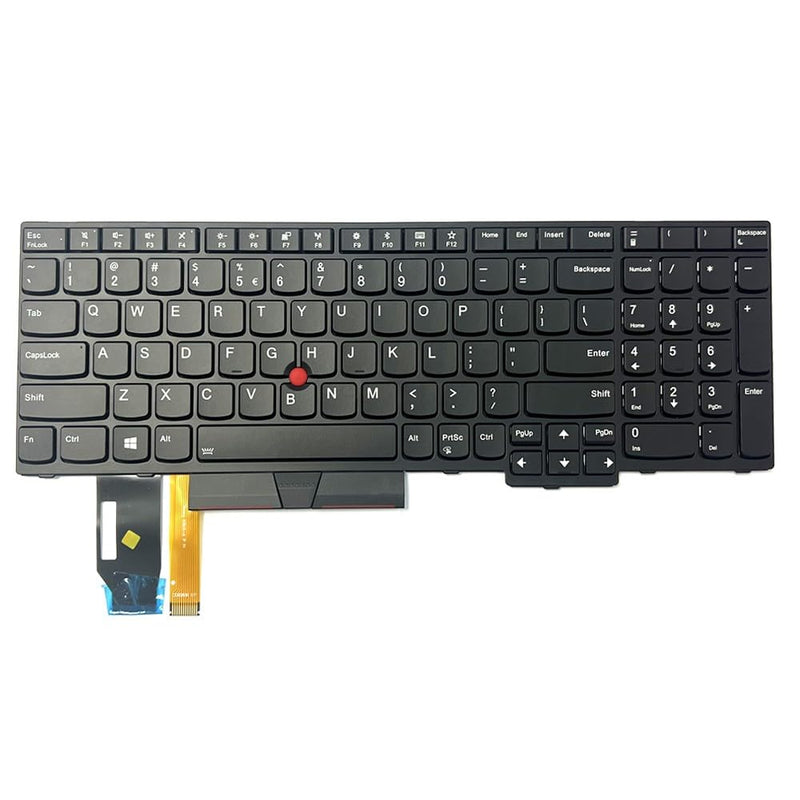 Huasheng Suda Backlit Keyboard US Replacement for Lenovo ThinkPad E580 E585 | L580 E590 T590 L590 T15,P52,P72,P53 P53s,P15s Gen 1,P15s Gen 2,T15 Gen 2,T14 Gen 1,5N20V78108 5N20V78907 5N20V77999
