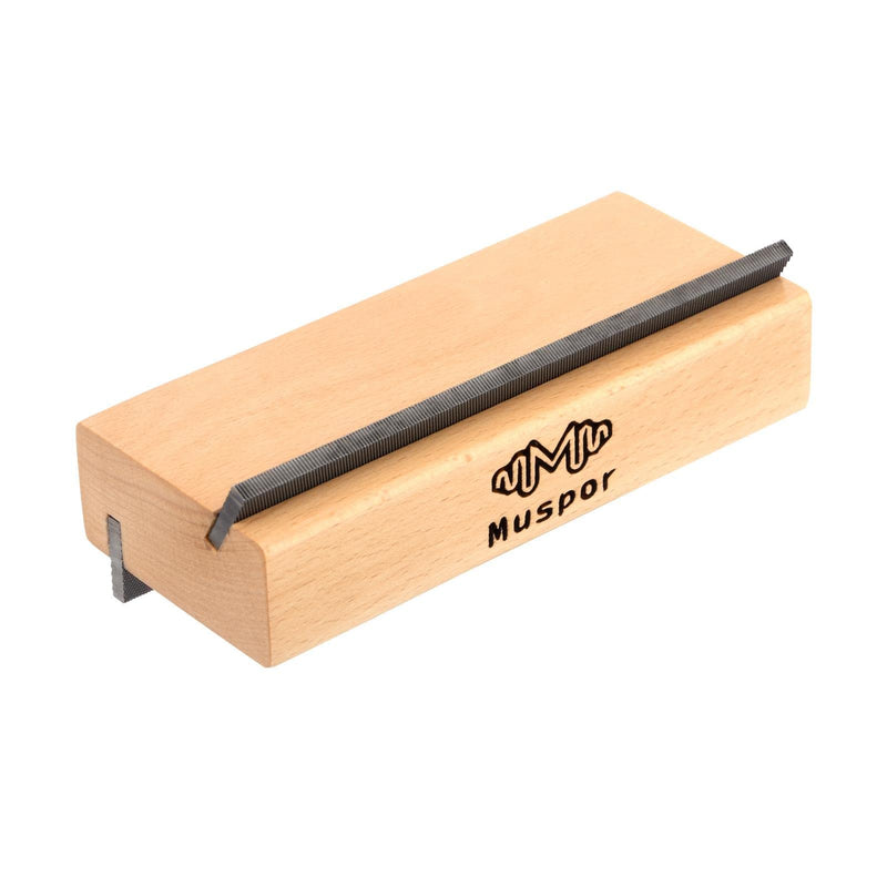 EMVANV Wood Guitar Fret Beveling File, Wood Cutting Edge Tool Fret End Dressing Luthier Tool Bass Ukulele 35/90 Degree Luthier File Tool(Size:1pc) 1pc