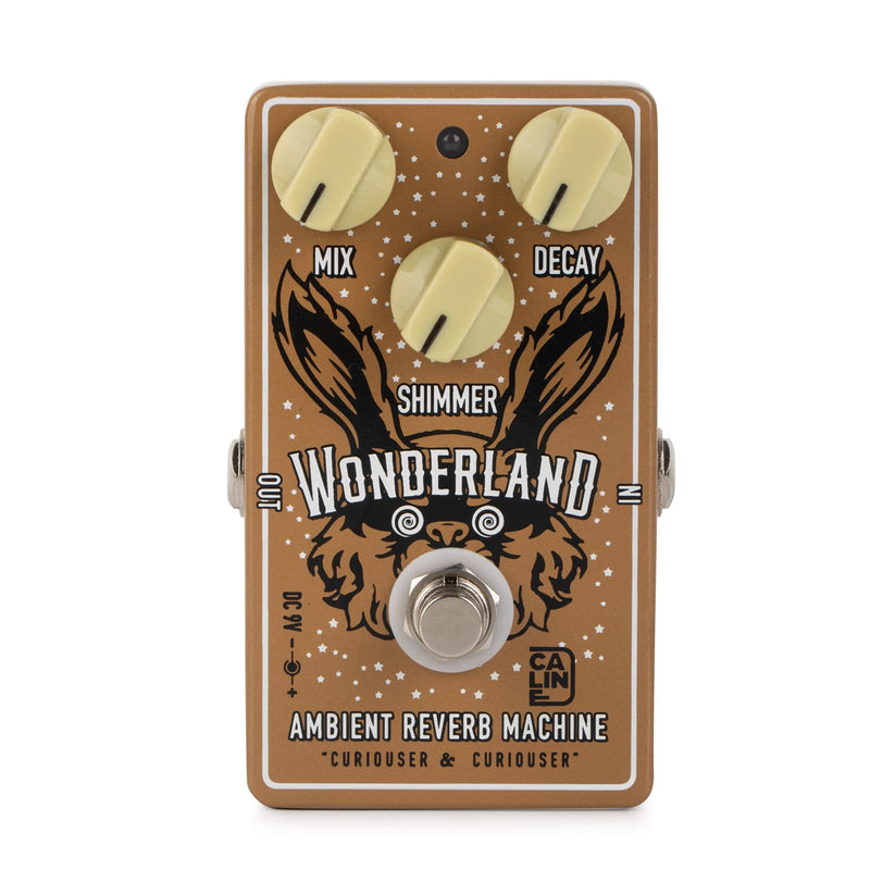 [AUSTRALIA] - Caline CP-508 Wonderland Ambient Modulated Digital Reverb Guitar Effects Pedal Aluminum Alloy Casing 
