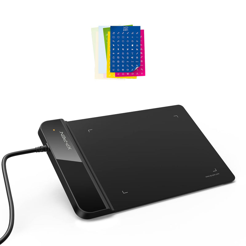 Drawing Tablet-XP-Pen G430S OSU Tablet Graphic Drawing Tablet with 8192 Levels Pressure 4 x 3 inch Ultrathin Tablet & Shortcuts Stickers for XP-PEN Drawing Pen Tablets and Pen Displays