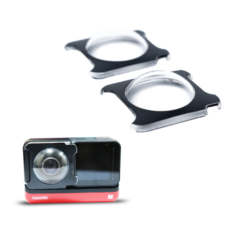 [AUSTRALIA] - Sticky Dual Lens Guards for Insta360 One RS/ONE R Panoramic Lens Accessories, with Silicone Lens Cover 