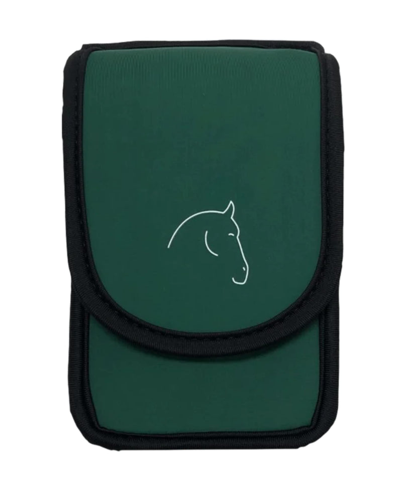 The Horse Holster Cell Phone Holder, Hunter Green, S/M - Holds All Cellphones, Money, Credit Cards, Lip Balm, Safely Secure Essentials During Activity, 4 Ways to Wear, Riding, Biking, and More S/M Leg Strap (25”)