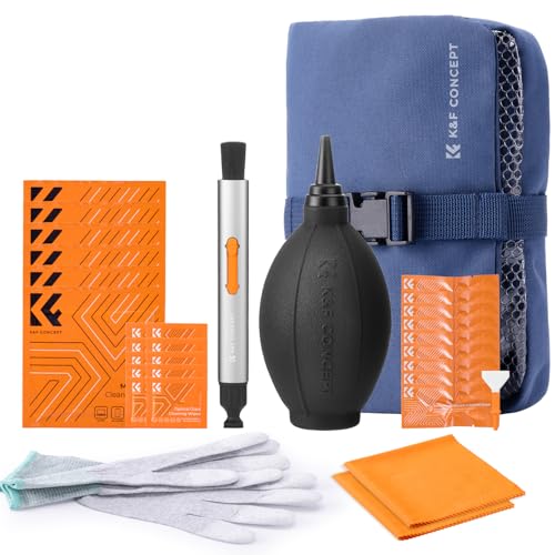 K&F CONCEPT 32-in-1 Pro Camera Cleaning Kit for Professional Photographers