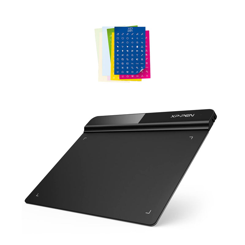 XP-PEN StarG640 Drawing Tablet Digital Graphics Tablet 6x4 Inch Ultrathin Tablet with 8192 Levels Battery-Free Stylus & XP-PEN Shortcuts Stickers