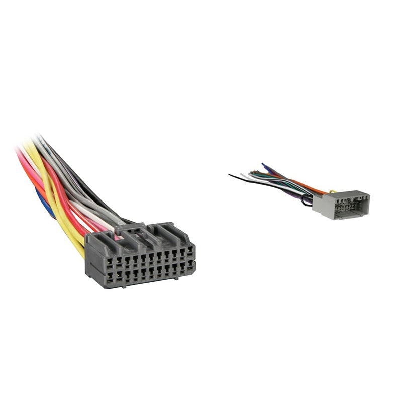 Metra Reverse Wiring Harness 71-6502-1 for Select 2002-up Chrysler Vehicles & 70-6502 Radio Wiring Harness for Chrysler 02-Up Power 4 Speaker Harness + Wiring Harness Standard Packaging