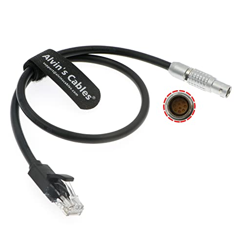 Alvin's Cables 10 Pin Male to RJ45 Ethernet Cable for ARRI Alexa MINI LF| LF| MINI| SXT Camera, SmallHD Cine 7 Ultra 5 Monitor 54cm|21.3inches