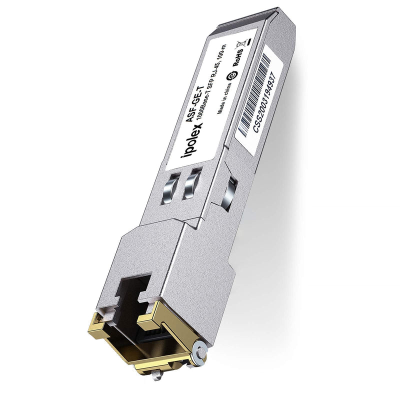 ipolex Gigabit SFP to RJ45 Copper SFP & 10G SFP+ Twinax Cable, 1m