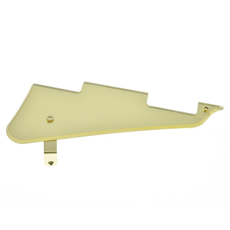 [AUSTRALIA] - KAISH Gold Mirror 1 Ply LP Guitar Pickguard with Gold Stainless Steel Bracket and Steel Mounting Screws for USA Les Paul Gold Bracket 