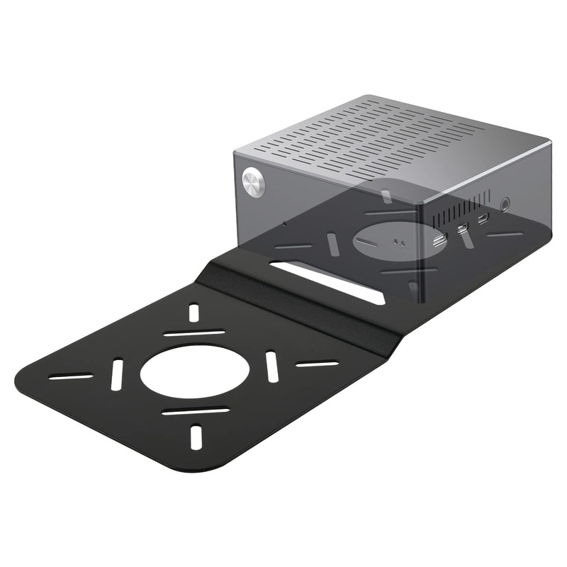 Metal VESA Mount Bracket, 35/75/100mm for Intel NUC Mini PC | VESA Monitor Arm Extension Plate, 35x75mm 75x75mm 100x100mm Patterns, Holder Only