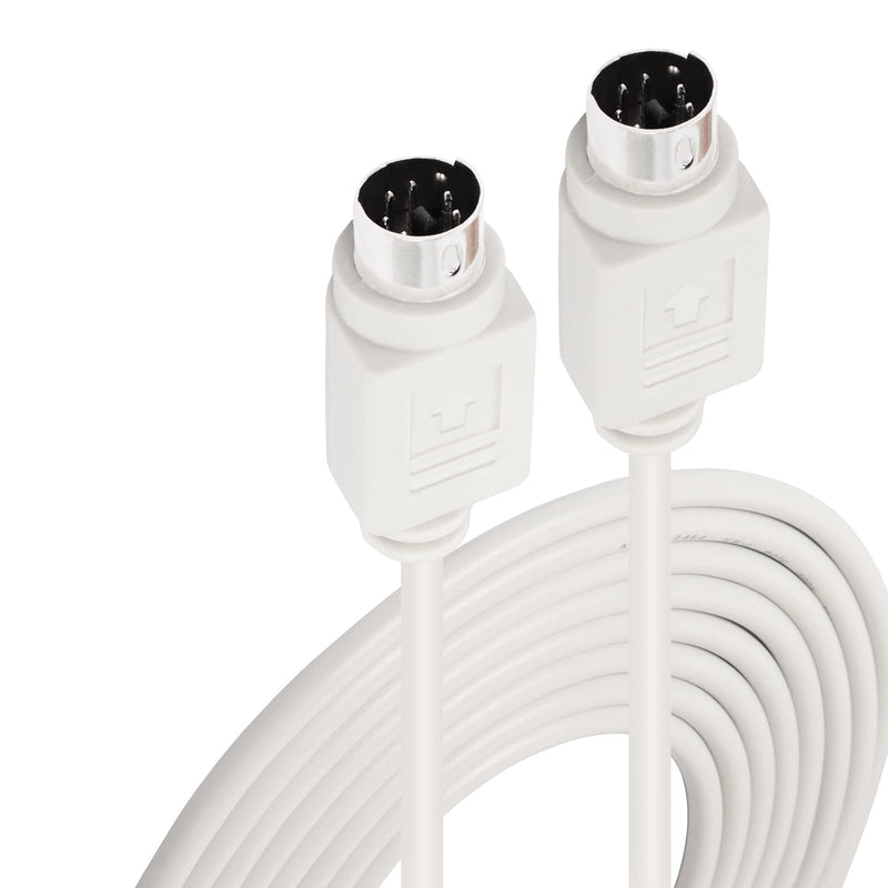 PNGKNYOCN 8.5 Feet PS/2 MDIN-6 Male to Male Cable for PS/2 Keyboard/Mouse Connector