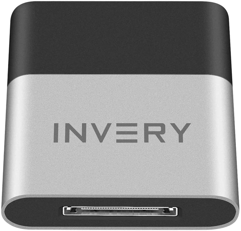 [AUSTRALIA] - INVERY DockLinQ Pro 30 pin Bluetooth 5.0 Adapter Receiver for Bose Sounddock and Other 30pin iPod iPhone Music Docking Station(Not for Cars) 