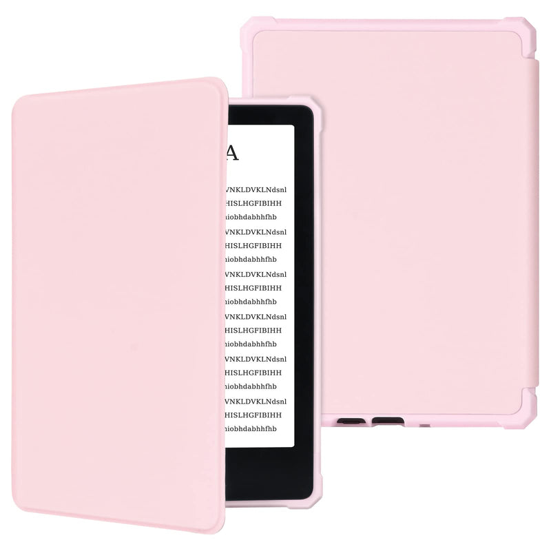 COO Case for 6.8” Kindle Paperwhite Premium Lightweight PU Leather Book Cover with Auto Wake/Sleep for Kindle Paperwhite 11th Generation 6.8" 2021 Released Pink