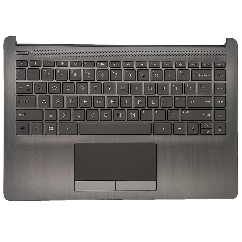 Palmrest with Non-Backlit Keyboard for HP 14Z-DK 14-DK 14-CF 14S-CF 14-DF