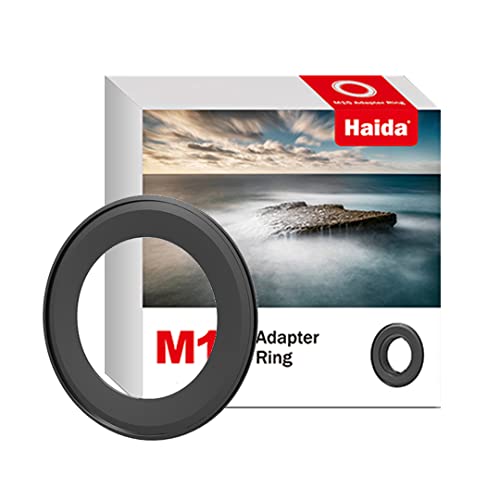 Haida Filter Adapter Ring Aluminum Suitable for Camera Lens SLR Lens Alloy Material 67mm to 105mm for M15 Drop-in Filters 82MM
