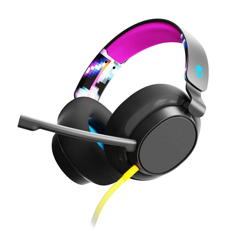 [AUSTRALIA] - Skullcandy SLYR Multi-Platform Wired Gaming Headset, Removable Mic, Durable and Comfortable Lightweight Design, Ultra-Soft Memory Foam Ear Cushions, PC, Xbox, PlayStation - Black Digi-Hype 