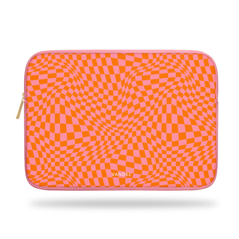 Vandel 13 Inch Laptop Sleeve, Fits 13-13.3 in Laptops: MacBook Air Case, Pro, Case Chromebook M1 Sleeve Inch, HP Soft 13-13.3 Inch Pink Checker