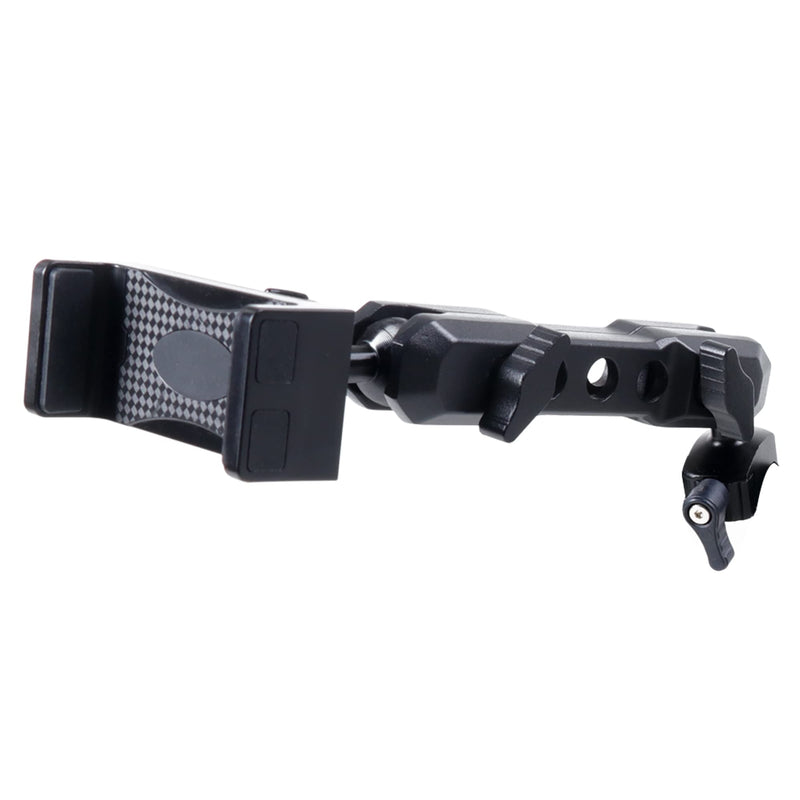Dash Mount Phone Holder Compatible with 2012-2023 Jeep Wrangler JK JL Gladiator JT 2021 2022 2023 2024 2025 New Ford Bronco 2/4 Door, ONLY Phone Part Which Mounts on All Picatinny Rail JL Phone Holder Only