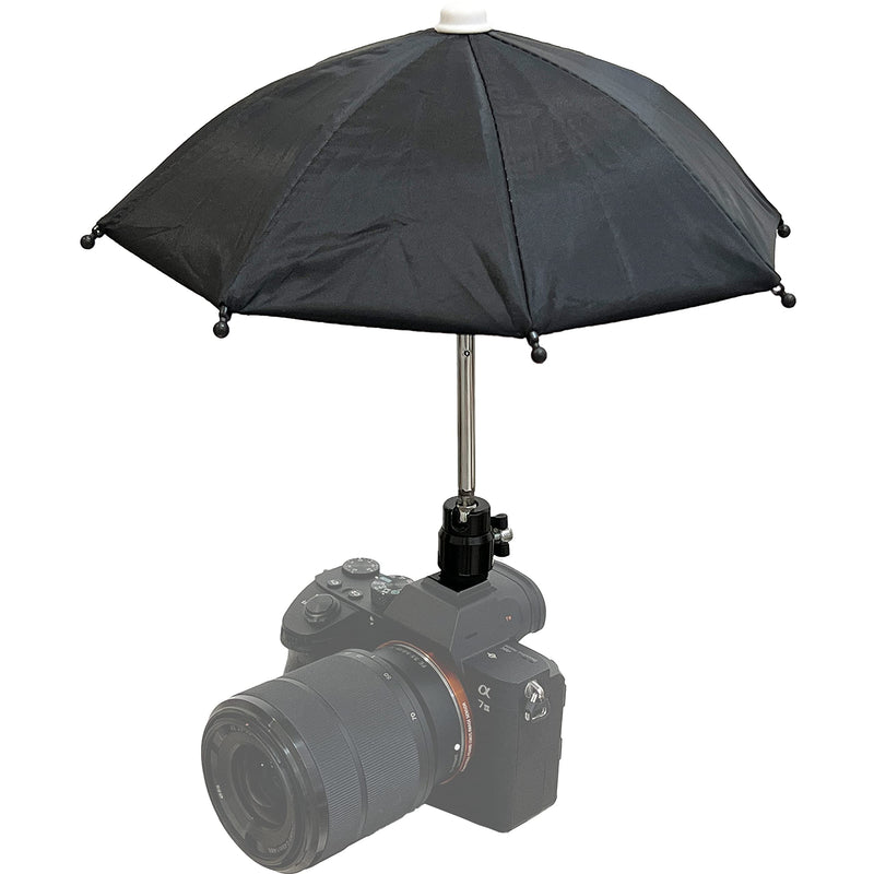 [AUSTRALIA] - Hot Shoe Umbrella/Sunshade, Protects Camera from Rain, Bird Droppings, Sunlight, Snow, Camera Umbrella, Waterproof Camera Accessory Small-New 