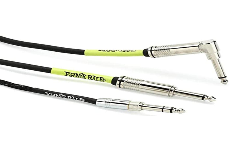 Ernie Ball Instrument Cable, Black (P06411)