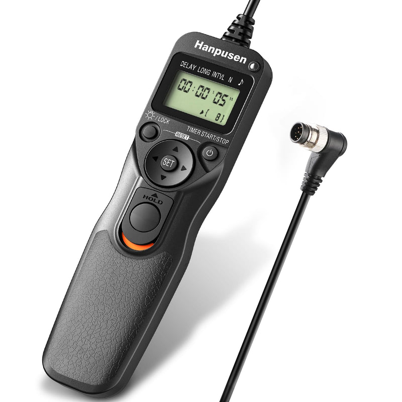 [AUSTRALIA] - Intervalometer HANPUSEN Camera Timer Remote Shutter Release Time Lapse for Nikon D3, D4, D4s, D5, D6, D800, D850, D800E, D810, D810A, D700 N8 for Nikon 