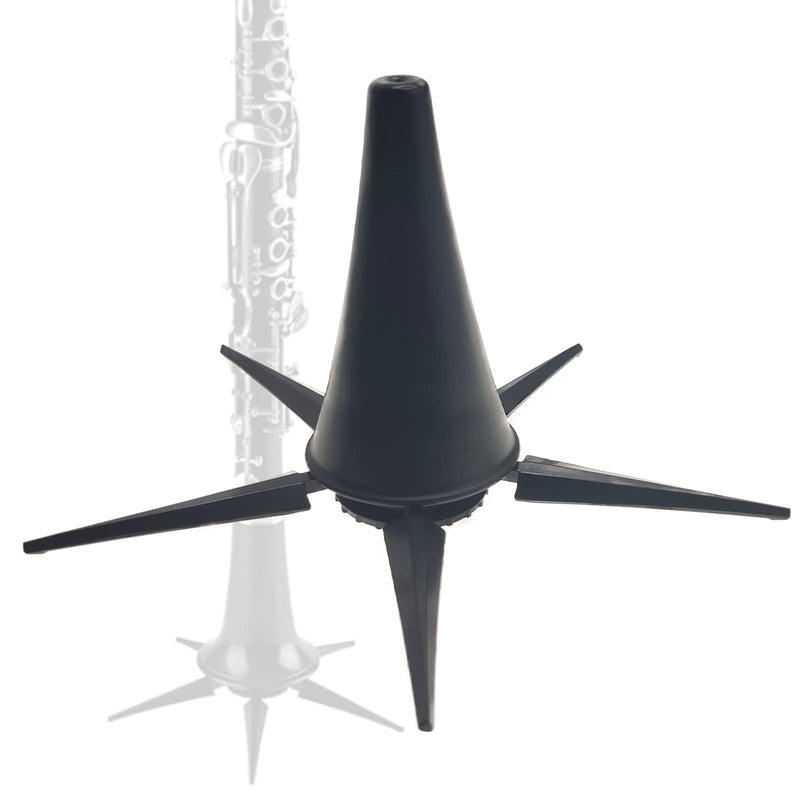 Portable Clarinet Stand Holder, Metal Folding Clarinet Stand, 5-Leg Stable Support Clarinet Rest, Clarinet Accessories
