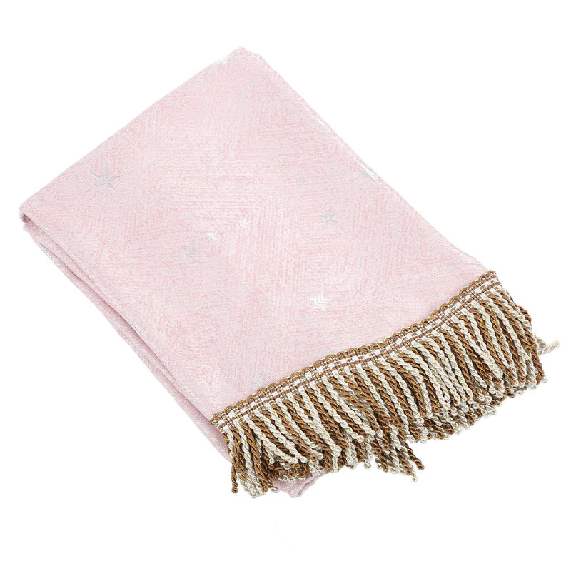 88 Key Piano Cloth,Golden Velvet Piano Cover,Keyboard Protective Cover with Tassel Decoration() Pink