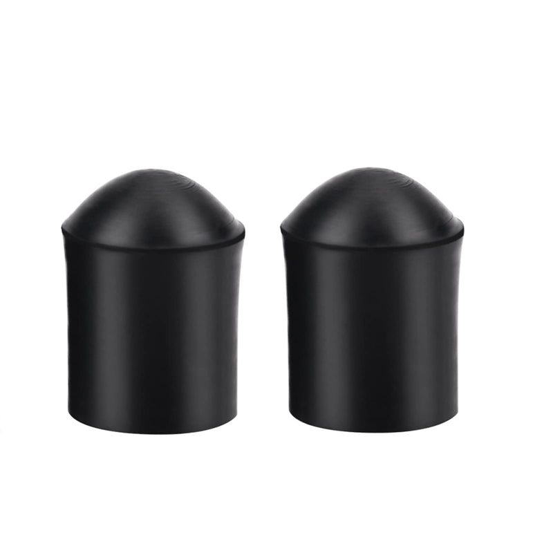 Rubber End Caps, 2pcs Upright Bass Endpin Rubber Tip Stopper Replacement Protector End Cap for Double Bass End Pin Protector(Inner Diameter: approx. 9.5mm)