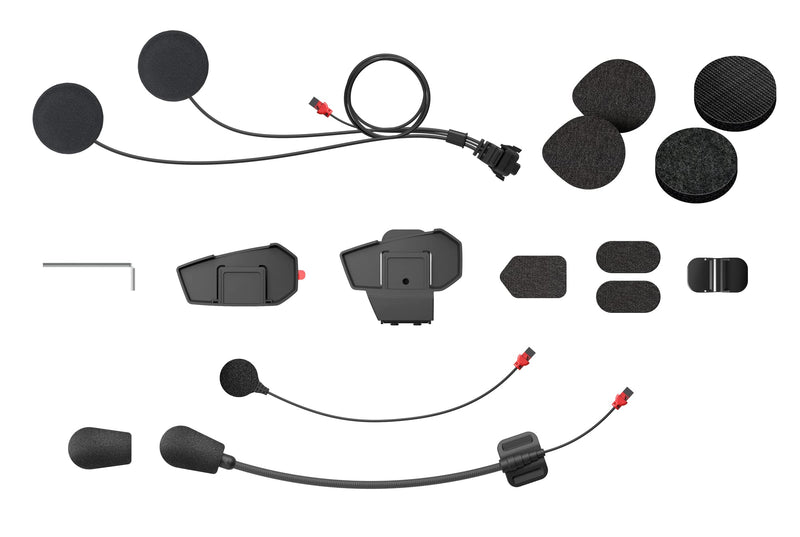 Sena Adult Helmet Clamp Kit for Spider ST1, Black, One Size US