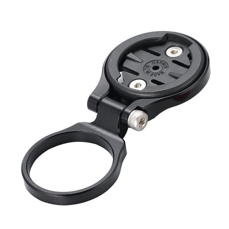 Out Front Road Mountian Bike Stem Handlebar Adjustable Mount for Garmin Edge Wahoo Elemnt Bryton Rider Stages Dash Hammerhead Karoo(Black) Black