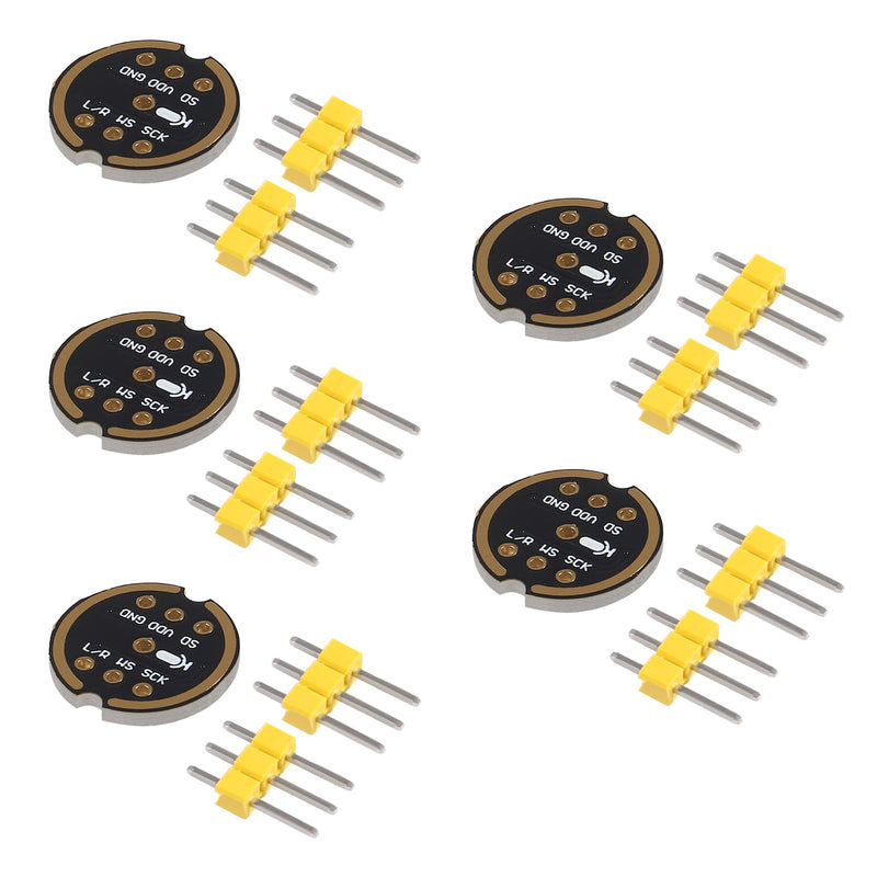[AUSTRALIA] - 5PCS INMP441 Omnidirectional Microphone Module I2S Interface MEMS High Precision Low Power Consumption Support ESP32 