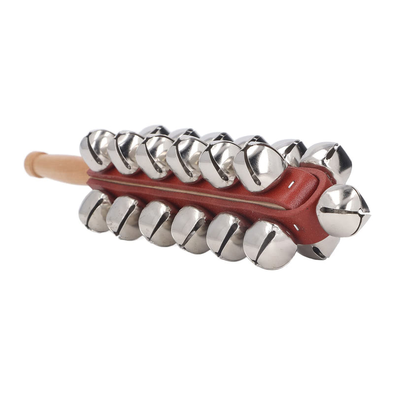 Tnfeeon Jingle Stick, Musical Instrument Wooden Handle Toy for for Kindergarten