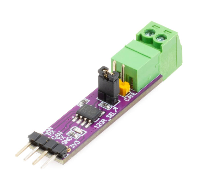 CAN HAT SN65HVD230 can-Bus transceiver Module Stably Long-Distance Communication Functions Communication Module Single Channel