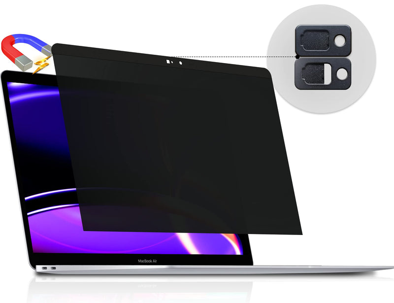 Privacy Screen MacBook Pro 15 Inch (2012-2015), Magnetic Removable Anti Blue Light Glare Peep Filter Black Out Screen Protector for Mac 15.4 In Laptop Model (A1278 A1286 A1398) MacBook Pro 15 Inch(2012-2015)