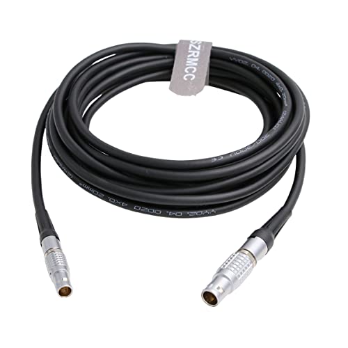 SZRMCC Extended Wired Control Cable for DJI Ronin Tethered Control Handle 6 Pin to 6 Pin Communication Expansion Port for DJI Ronin RS2 (60cm, Straight 6 Pin-Straight 6 Pin) 60cm