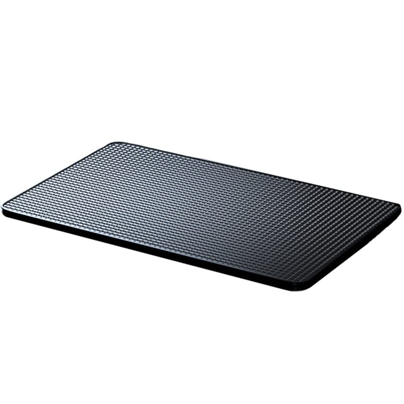 Extra Large & Thick Sticky Anti-Slip Pad for Car Dashboard, Universal Non-Slip Grip Cell Phones, Sunglasses, Keys, Decoration Gadgets Mat for Car/Home/Office (The Grid Model) The grid model