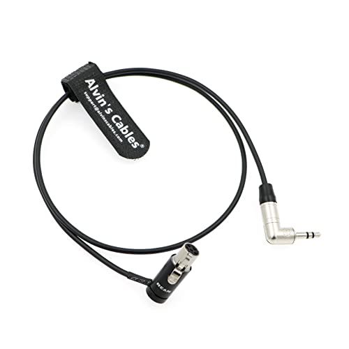 Alvin’s Cables Low-Profile TA5F to 3.5mm TRS Audio-Cable for Lectrosonics-DCHR-Receiver| SMQV Transmitter 60cm|24inches Low profile 60CM