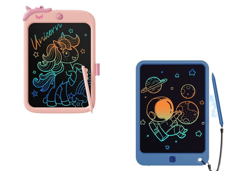 10 Inch LCD Writing Board for Kids(pink+navy)